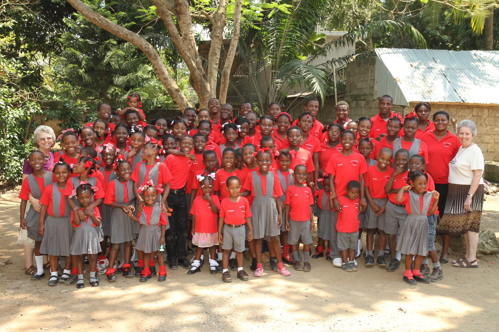 Children at the EBAC orphanage